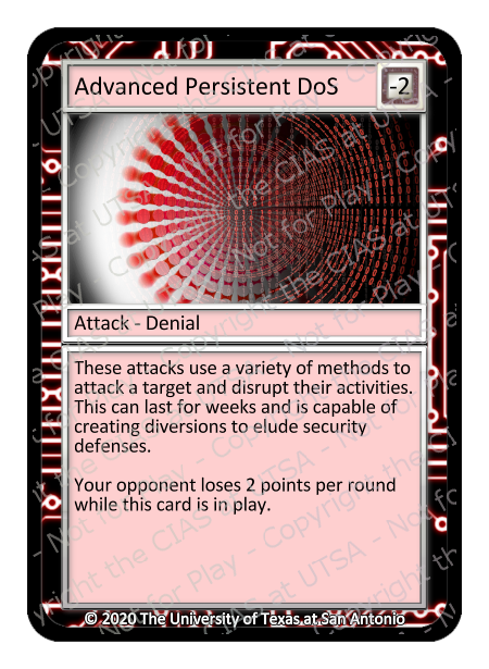 Advanced Persistent DoS