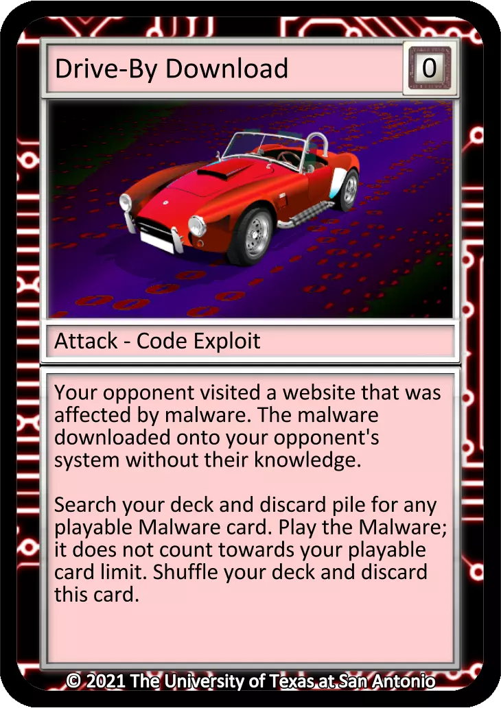 Drive-by Download card