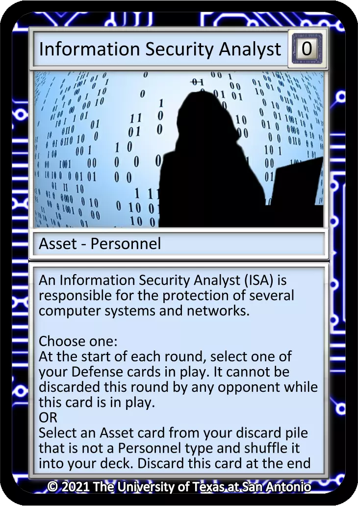 Information Security Analyst card