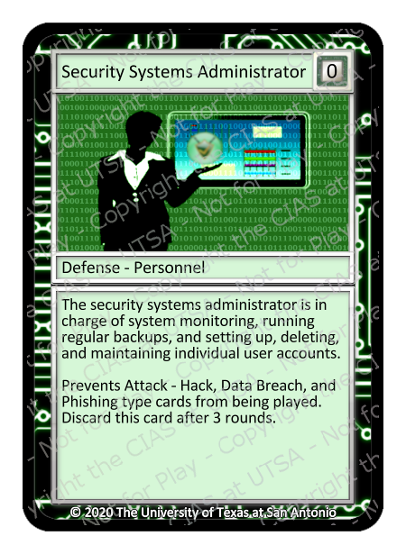 Security Systems Administrator